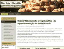 Tablet Screenshot of hobbypilzzucht.de